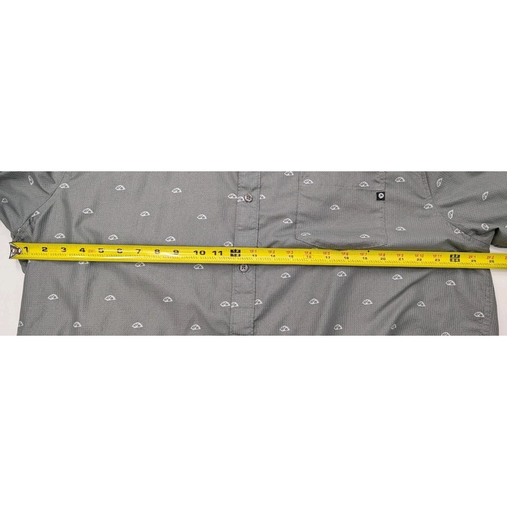 Marmot Poly Tent Camping Button Up Shirt Mens Size XXL Gorpcore Outdoors - Picture 4 of 5